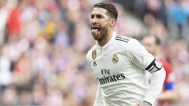 Sergio Ramos marc&amp;oacute; de penal el segundo gol del Madrid. | Foto: AFP
