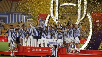 Real Sociedad campeón de Copa del Rey: Venció al Atlético Madrid