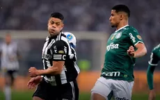 Atlético Mineiro y Palmeiras igualaron 2-2 en la ida de los cuartos de Libertadores - Noticias de palmeiras