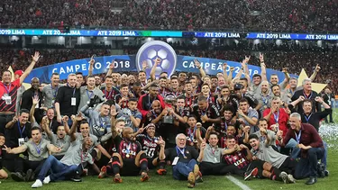 Atl&amp;eacute;tico Paranaense y Junior terminaron 2-2 en el global. | Foto: AFP