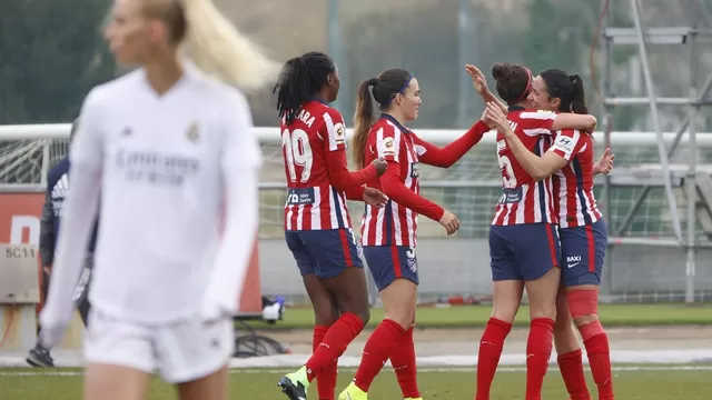 Atlético venció 1-0 al Real Madrid en el primer derbi femenino de la historia