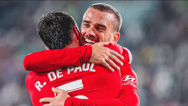 Atlético de Madrid venció 2-0 al Elche y se asegura su plaza de Champions