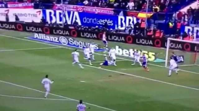 Atlético vs. Real Madrid: Saúl marcó este golazo de chalaca