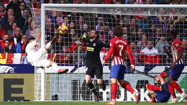 Casemiro silenci&amp;oacute; el Wanda Metropolitano. | Foto: @SC_ESPN