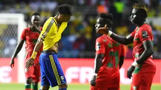 Aubameyang y Gabón tropiezan 1-1 con Guinea-Bissau en la Copa Africana