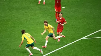 Australia le ganó 2-0 a Turquía y es líder del Grupo D junto a Estados Unidos. (Foto: Reuters)
