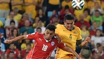 Australiano Tim Cahill tildó de “tramposo” al chileno Gonzalo Jara