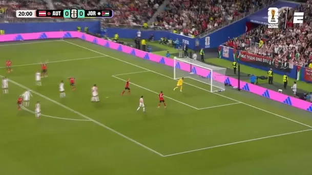 Así fue el gol de Romano Schmid para el 1-0 de Austria sobre Jordania Así fue el gol de Romano Schmid para el 1-0 de Austria sobre Jordania