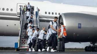 Problemas con el vuelo de Uruguay para llegar a Estados Unidos. Foto y Video: @Uruguay