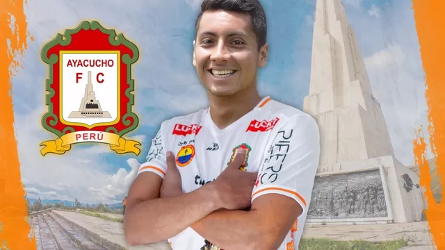 Joaquín Aguirre, lateral peruano de 25 años. | Imagen: @fc_ayacucho