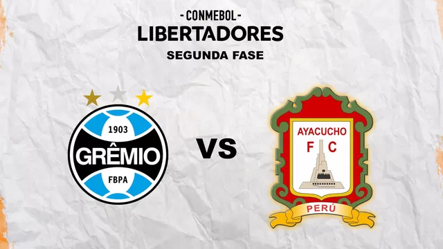 Ayacucho FC cayó goleado 6-1 ante Gremio por la ida de la Fase 2 de la Libertadores