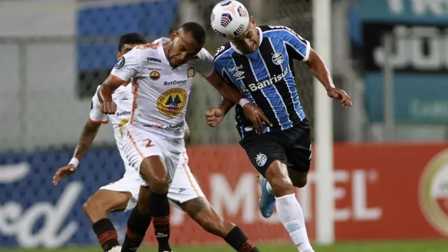 Ayacucho FC cayó goleado 6-1 ante Gremio por la ida de la Fase 2 de la Libertadores