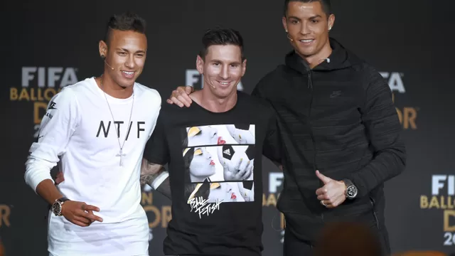 Balón de Oro 2015: ¿por quiénes votaron Neymar, Messi y Cristiano?
