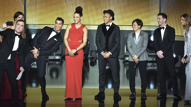 El Bal&amp;oacute;n de Oro 2015. Foto: AFP-foto-2