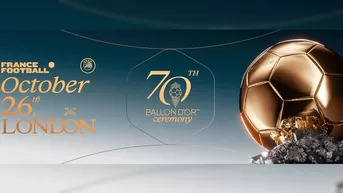Balón de Oro 2026 EN VIVO: Sigue la premiación desde el London Palladium Theatre