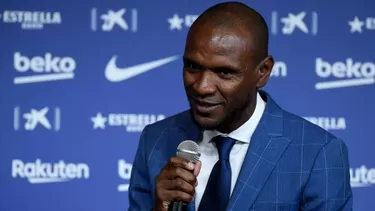 Eric Abidal es secretario técnico del Barcelona | Foto: AFP.