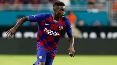 Moussa Wague, lateral derecho de 21 años. | Foto: Barcelona