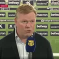 Barcelona: &quot;Ahora, LaLiga está muy complicada&quot;, confesó Koeman