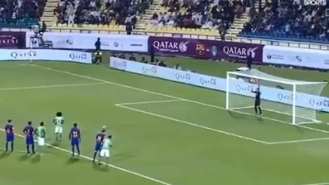 Barcelona: Al Ahli le anotó con penal a lo Panenka a Ter Stegen