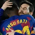 Barcelona: Ansu Fati hereda el número 10 de Lionel Messi