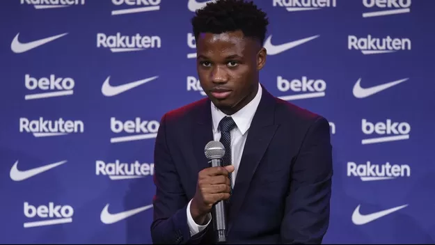 Barcelona: Ansu Fati y la pregunta sobre Messi que se negó a responder