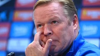 Barcelona anunció la destitución del entrenador Ronald Koeman