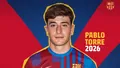 El Barcelona anunció el fichaje de Pablo Torre