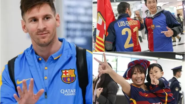 Barcelona arribó a Tokio para jugar el Mundial de Clubes 2015
