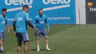 Arthur Melo estuvo ausente en el duelo del domingo ante Eibar. | Foto: Barcelona