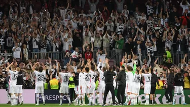 Unos 30 mil hinchas alemanes &#39;tomaron&#39; el Camp Nou. | Foto: AFP