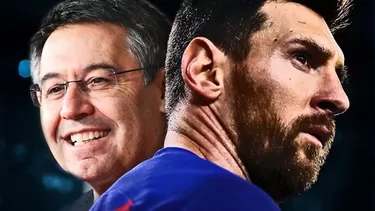 Barcelona: Bartomeu asegura que Lionel Messi es intransferible