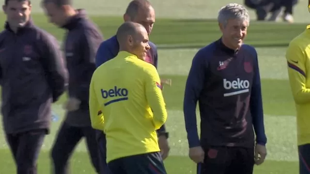 Barcelona se prepara para enfrentar al Eibar. | Video: fcbarcelona.es