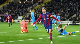 Sergi Roberto le dio el triunfo al Barcelona. | Foto: AFP/Video: Bein Sports