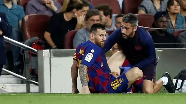 Messi quedó descartado para el próximo duelo del Barcelona | Foto: AFP.