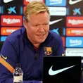 Barcelona: &quot;Las conversaciones van muy bien&quot; con Koeman, aseguró  Laporta