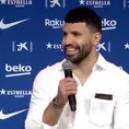 Barcelona: &quot;Creo que Messi seguirá aquí&quot;, señaló Sergio Agüero