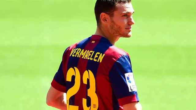 Thomas Vermaelen, defensa belga.