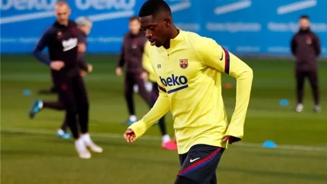 Dembélé estaba a punto de reaparecer tras superar otra lesión muscular en la misma zona. | Foto: Barcelona
