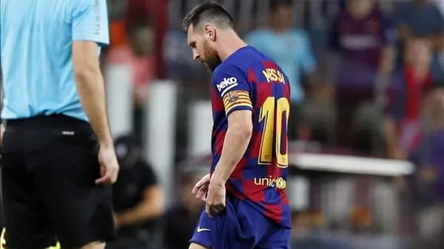 Messi jugó solo 45 minutos en el Barcelona vs Villarreal. | Foto: Barcelona