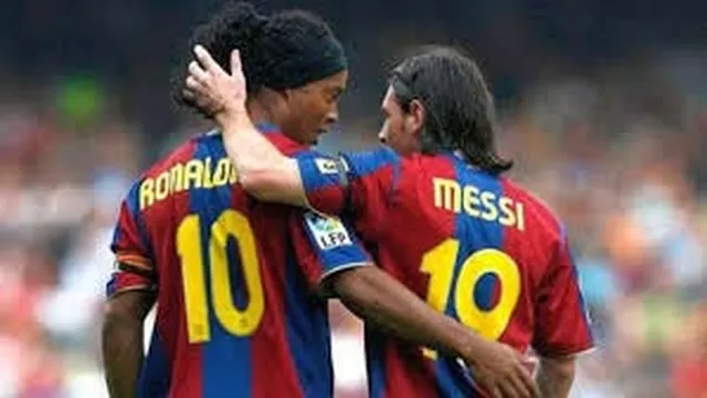 Barcelona: &quot;Durante par de temporadas Ronaldinho fue igual o mejor que Messi&quot;, aseguró Rosell