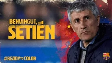 Quique Setién es el nuevo DT del Barcelona | Foto: Barcelona.