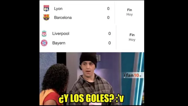 Los memes del Barcelona vs. Lyon.-foto-9