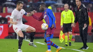 Empate a uno en el Sánchez Pizjuán. | Foto. AFP/Video: Espn