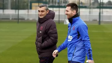 Valverde se rindió en elogios al astro argentino. | Foto: Twitter