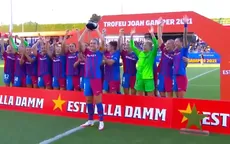 Barcelona: Equipo femenino levantó el Trofeo Joan Gamper tras golear 6-0 a la Juventus - Noticias de joan-laporta