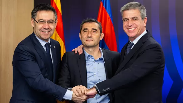 Barcelona: Ernesto Valverde renovó por una temporada con opción a una más