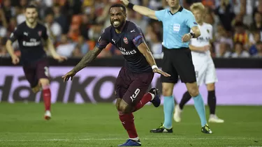 Alexandre Lacazette juega en el Arsenal y tiene 27 a&amp;ntilde;os. | Foto: EFE