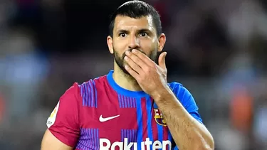 Sergio Kun Agüero, delantero argentino de 33 años. | Foto: AFP/Video: LaLiga