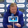 Barcelona: &quot;Estamos tristes y decepcionados&quot;, señaló Koeman tras caída ante Athletic