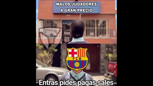 &amp;iexcl;A re&amp;iacute;r con los memes del Barcelona y Paulinho!